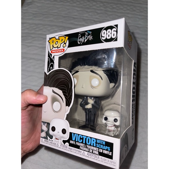 Victor With Scraps Corpse Bride Funko Pop 🖤 - Picture 14 of 16